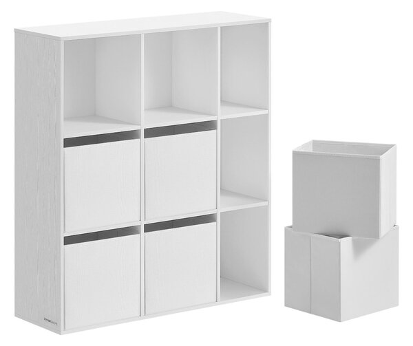 PRÍSTAVNÝ REGÁL, biela, 83/91,8/27 cm Boxxx - Online Only drobný nábytok, Online Only