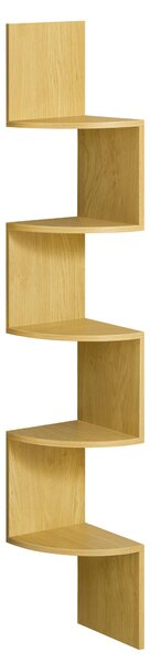 REGÁL, farba duba, recyklované drevo, 20/126/20 cm Boxxx - Online Only drobný nábytok, Online Only