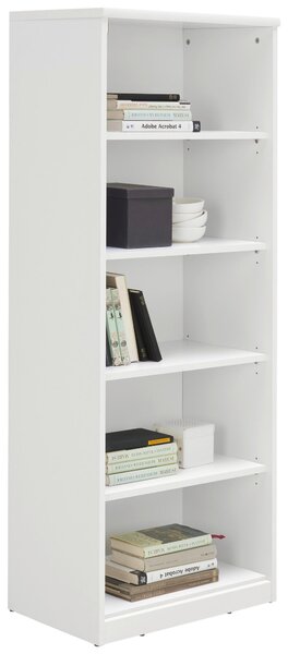REGÁL, biela, 55/148/36 cm Xora - Regály