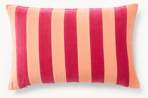 Zamatový patchwork poťah na vankúš Remus