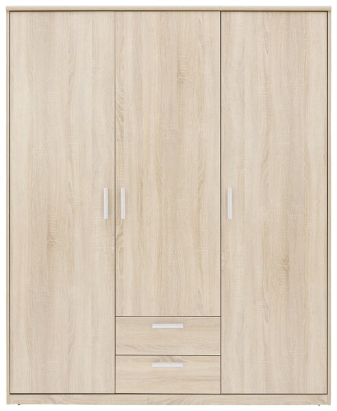 SKRIŇA S OTOČNÝMI DVERAMI, dub sonoma, 157/194/54 cm Xora - Skrine