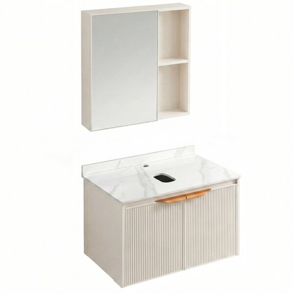 Kúpeľňový nábytkový set s doskou Marti 60cm Beige
