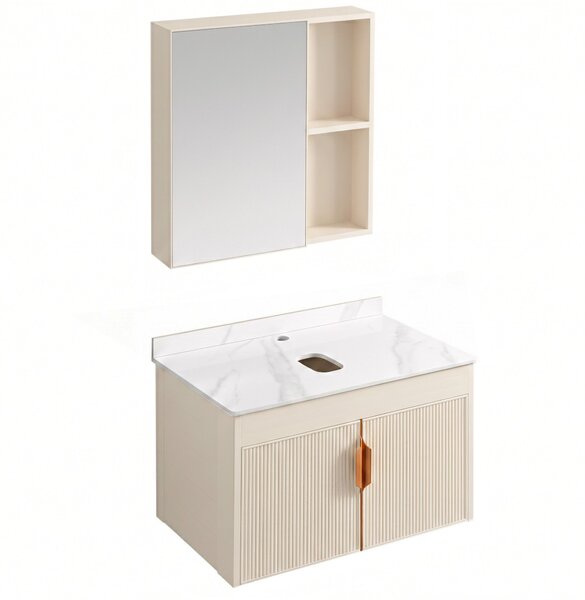Kúpeľňový nábytkový set s doskou Modo 60cm Beige