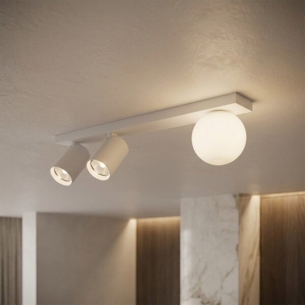 Brilagi - Bodové svietidlo SELE BALL 2xGU10/30W/230V + 1xG9/10W biela