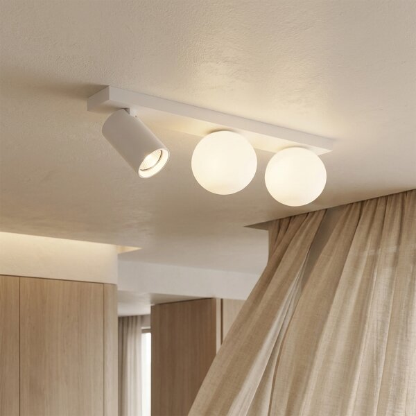 Brilagi - Bodové svietidlo SELE BALL 1xGU10/30W/230V + 2xG9/10W biela