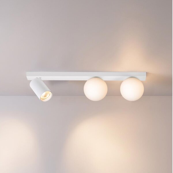 Brilagi - Bodové svietidlo SELE BALL 1xGU10/30W/230V + 2xG9/10W biela