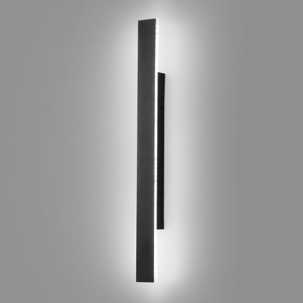 LED Vonkajšie nástenné svietidlo WOW LED/11W/230V 3000/4000/6000K 60 cm IP54 čierne