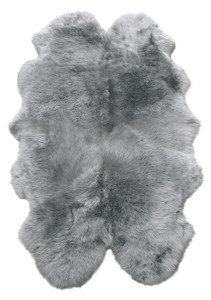 OVČIA KOŽUŠINA, 105/180 cm, strieborná - Koberce