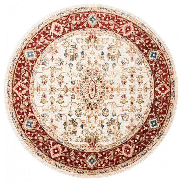 Kusový koberec Oman krémový kruh 100x100cm