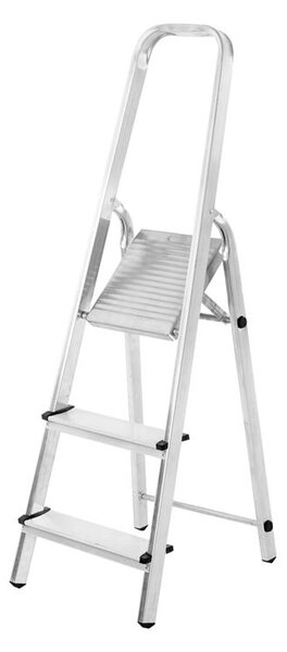 Schodiky Strend Pro AL-D3, 3 stupienkové, max 125 kg, Alu
