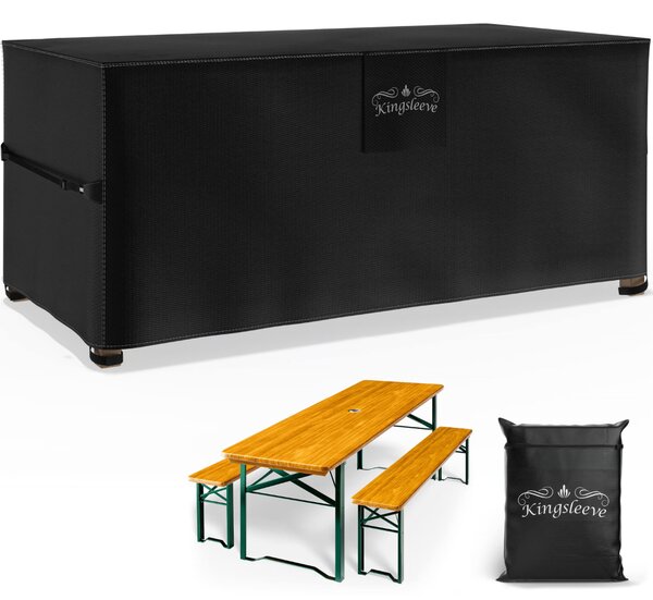 Ochranná plachta na pivný set BEER COVER, 180x90x74cm, antracitová Kingsleeve