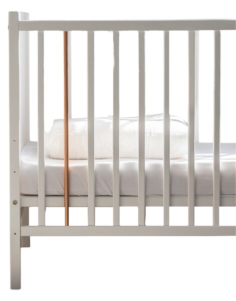 Detská medená postieľka Stardust white 120x60