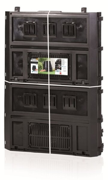 PROSPERPLAST Kompostér EVOGREEN čierny 850L
