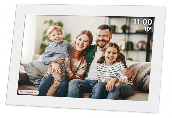 Digitálny fotorámik Kruger&Matz FRAMEO Wi-Fi 10,1"biely
