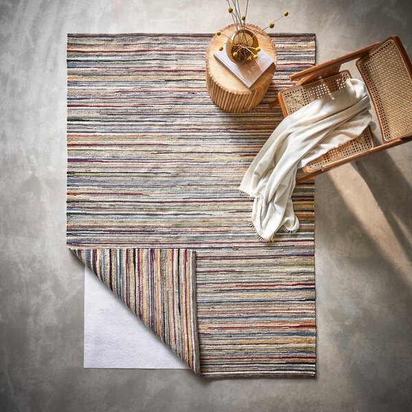 RUČNE TKANÝ KOBEREC, 70/130 cm, viacfarebná Linea Natura - Koberce
