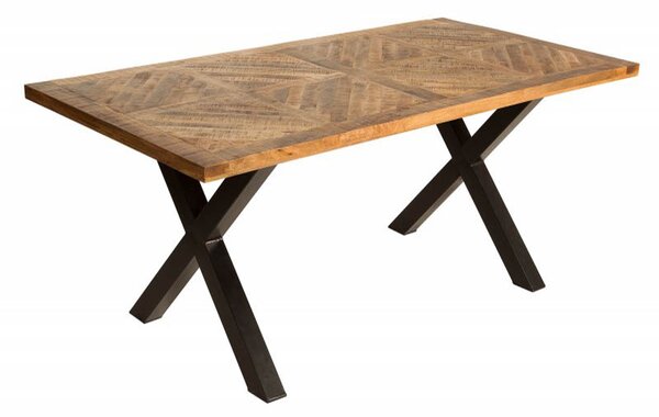 Infinity Home jedálenský stôl hnedý 160 cm