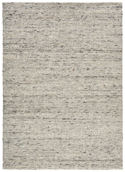RUČNE TKANÝ KOBEREC, 60/110 cm, sivá, čierna Linea Natura - Koberce