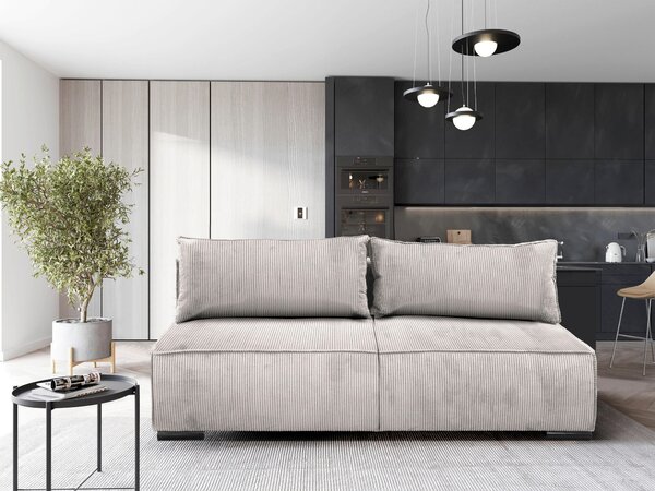 ROZKLADACIA POHOVKA, textil, béžová MID.YOU - Sedačky, Online Only