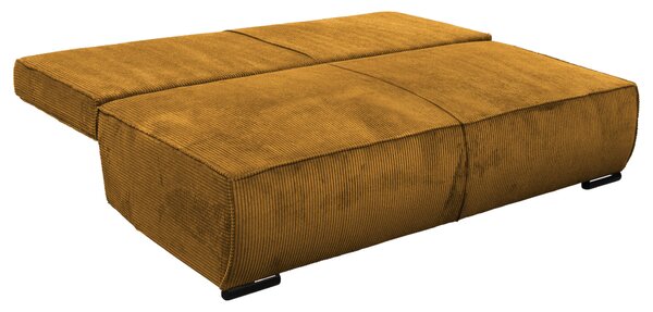 ROZKLADACIA POHOVKA, textil, horčicovožltá MID.YOU - Sedačky, Online Only