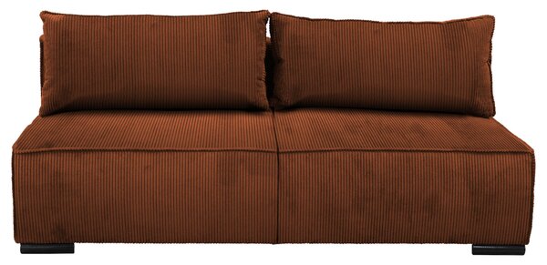 ROZKLADACIA POHOVKA, textil, hrdzavá MID.YOU - Sedačky, Online Only