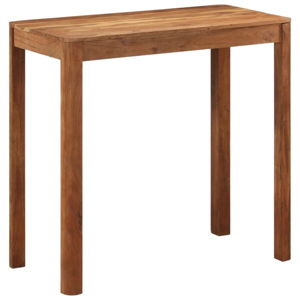 Barový stôl akáciový masív so sheeshamovou úpravou 110x55x106cm