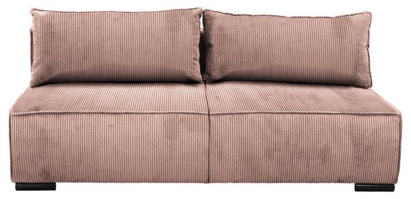 ROZKLADACIA POHOVKA, textil, ružová MID.YOU - Sedačky, Online Only