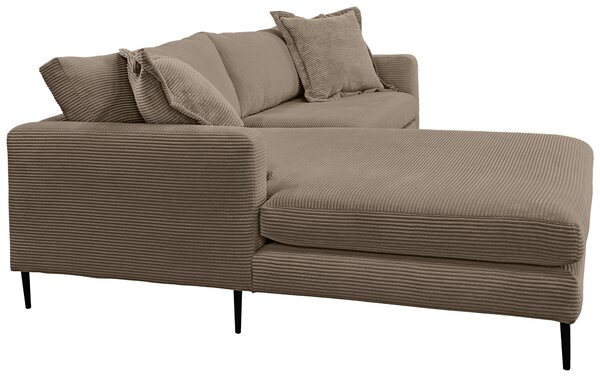 ROHOVÁ SEDAČKA, textil, hnedá P & B - Sedačky, Online Only
