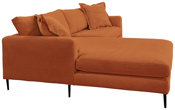 ROHOVÁ SEDAČKA, textil, terakotová P & B - Sedačky, Online Only