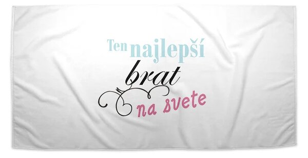 Sablio Uterák Ten najlepší brat na svete - 30x50 cm