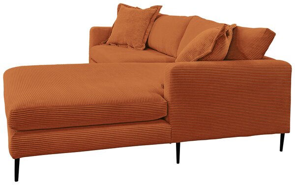 ROHOVÁ SEDAČKA, textil, terakotová P & B - Sedačky, Online Only