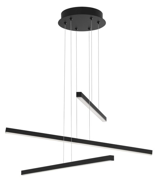 LED luster Lior – Čierna