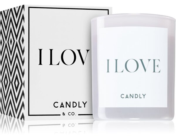 Candly & Co. I Love vonná sviečka 250 g