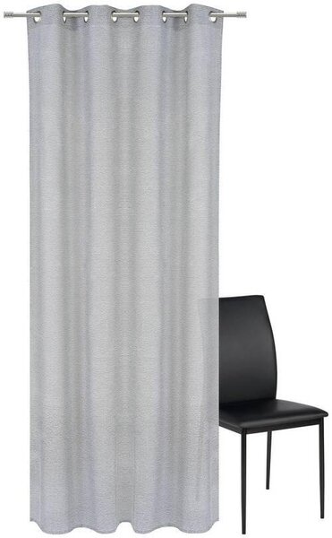 ZÁVES S OČKAMI, priehľadné, 135/245 cm Esposa - Záclony & závesy