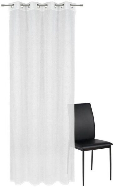 ZÁVES S OČKAMI, priehľadné, 135/245 cm Esposa - Záclony & závesy