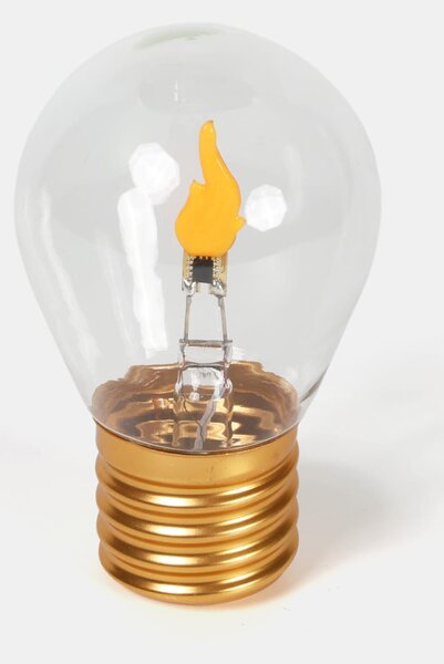 Sinsay - Dekoratívna LED lampa v tvare Edisonovej žiarovky - žltá