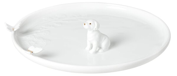 Porcelánový tanier Dog 17 cm