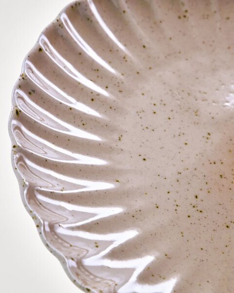 Dezertný tanier Scallop Rose