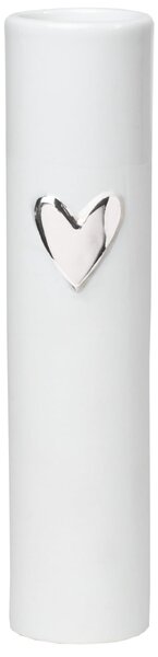 Porcelánová váza Love Silver