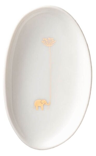 Porcelánové tácky na šperky Wonderland – set 3 ks