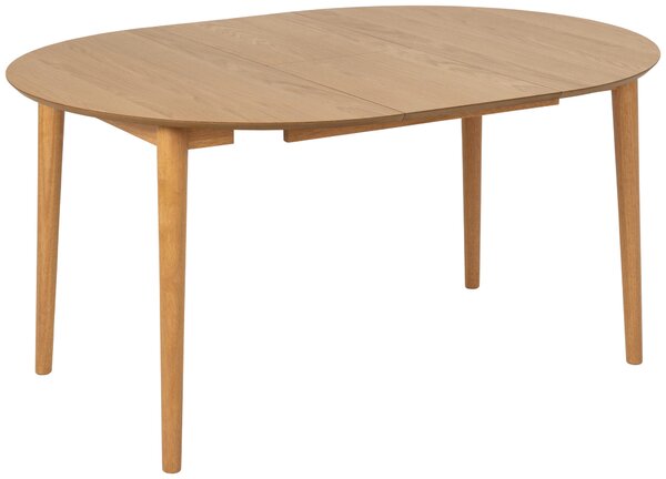 JEDÁLENSKÝ STÔL, dub, prírodná farba, 115-154/75 cm P & B - Stoly, Online Only