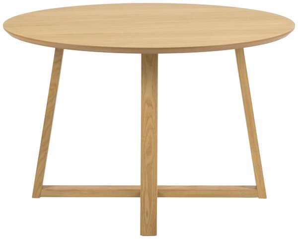 JEDÁLENSKÝ STÔL, dub, prírodná farba, 120/120/75 cm P & B - Stoly, Online Only