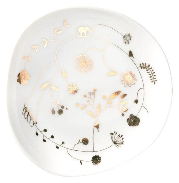 Porcelánové tácky na šperky Wonderland – set 3 ks