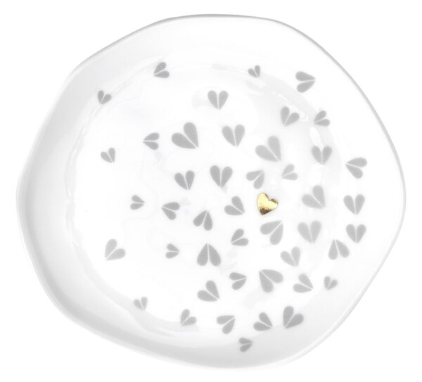 Porcelánový tanierik Hearts 14 cm