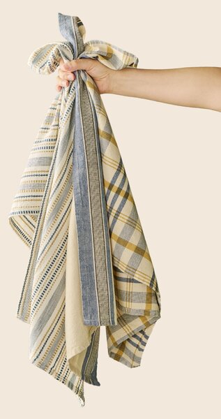 Utierka Mikkel Blue and Mustard