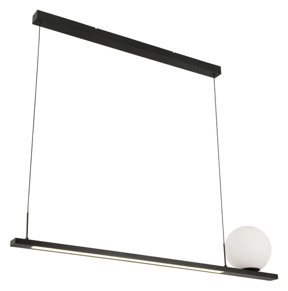 ZÁVESNÉ LED SVIETIDLO, 120/20/200 cm Dieter Knoll - Interiérové svietidlá