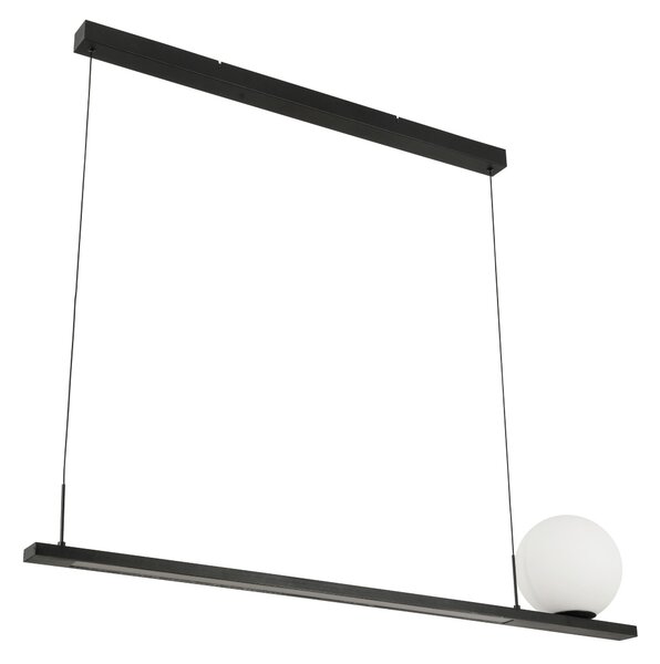 ZÁVESNÉ LED SVIETIDLO, 120/20/200 cm Dieter Knoll - Interiérové svietidlá