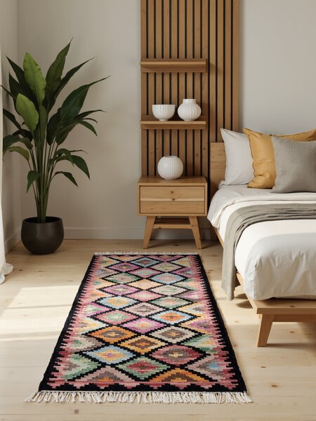 Hanse Home, Kusový koberec Kamal Zara 106239 Multicolor, 60x190, viacfarebná, kuchyňa