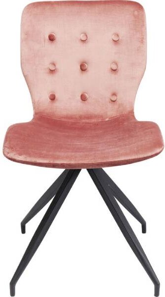 Butterfly stolička ružový zamat