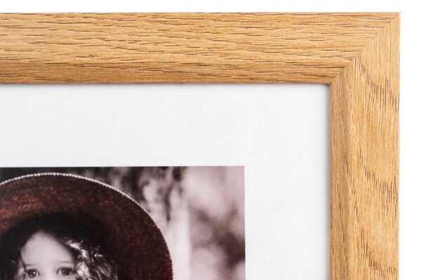 FANDY Drevený fotorámik Bevel 15x21 2 hnedý