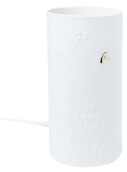 Porcelánová stolná lampa Flower